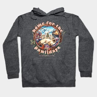 Home For The Holidays Aspen Siamese Life 20Z Hoodie